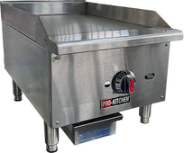 Pro-Kitchen - Thermostat Griddle 1 Burner SS 30000 BTU 16 Pro-Kitchen - Thermostat Griddle 1 Burner SS 30000 BTU 16