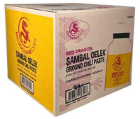 Red Dragon - Sambal Oelek - Ground Chilli Paste Red Dragon - Sambal Oelek - Ground Chilli Paste