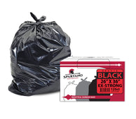 Spartano - Garbage Bags - Ex-Strong - Black - 26 Spartano - Garbage Bags - Ex-Strong - Black - 26