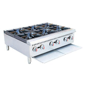 Pro-Kitchen - Hot Plate 6 Burners 180000 BTU 36 Pro-Kitchen - Hot Plate 6 Burners 180000 BTU 36