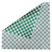 Checkered Sheets - Green - 12 Checkered Sheets - Green - 12