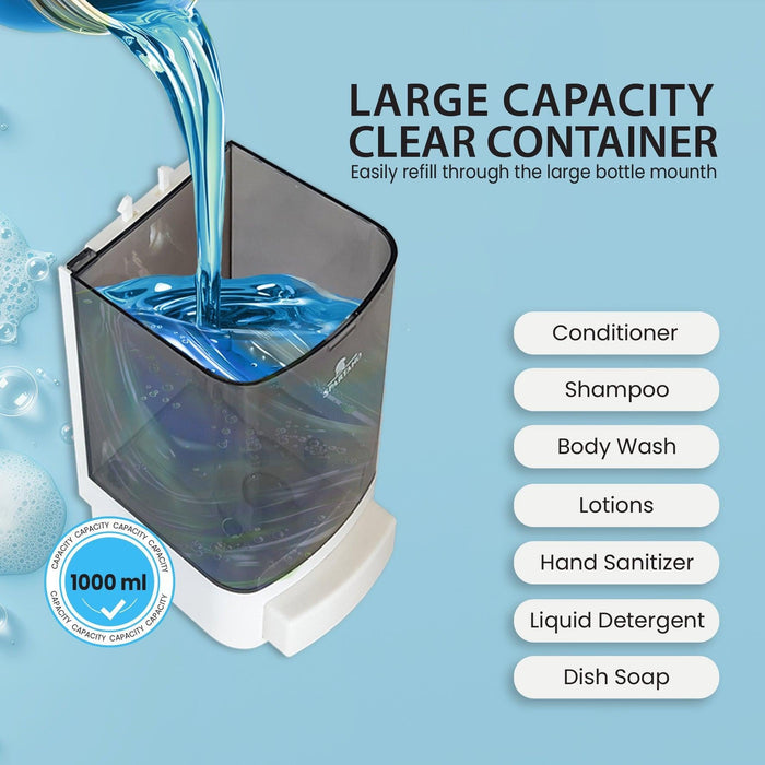 Spartano - Manual Soap Dispenser - White - Z1000