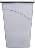 Globe - 23 Gallon - Grey - Slim Jim Garbage Containers Globe - 23 Gallon - Grey - Slim Jim Garbage Containers