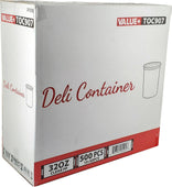 Value+ - 32oz Clear PP Deli Container Value+ - 32oz Clear PP Deli Container