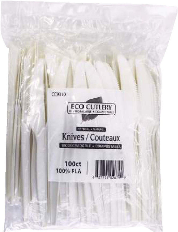 Eco Cutlery - Knives CPLA - Biodegradable & Compostable - CC9330
