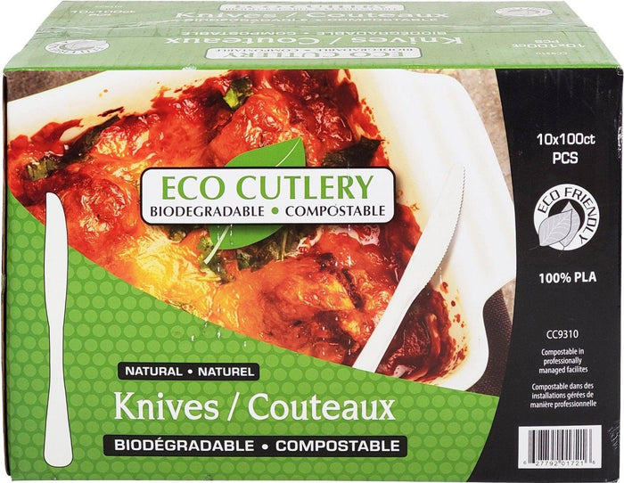Eco Cutlery - Knives CPLA - Biodegradable & Compostable - CC9330