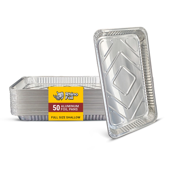 Rhino-Foil - Full Size Shallow - Aluminium Steam Pan
