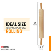Pro-Kitchen - Rolling Pin Wood 13