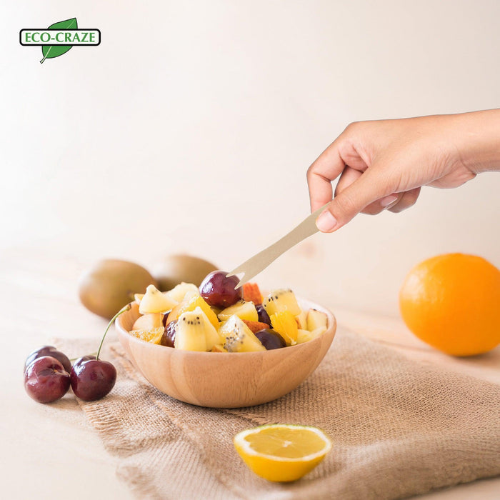 Eco-Craze - Wooden Fruit/Chip Fork - 85mm