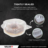 Value+ - Dual Lock - 5in Clear Hinged Containers - CV551