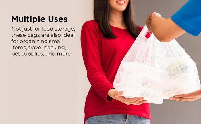 Value+ - S5 High Density - White Shopping Bags