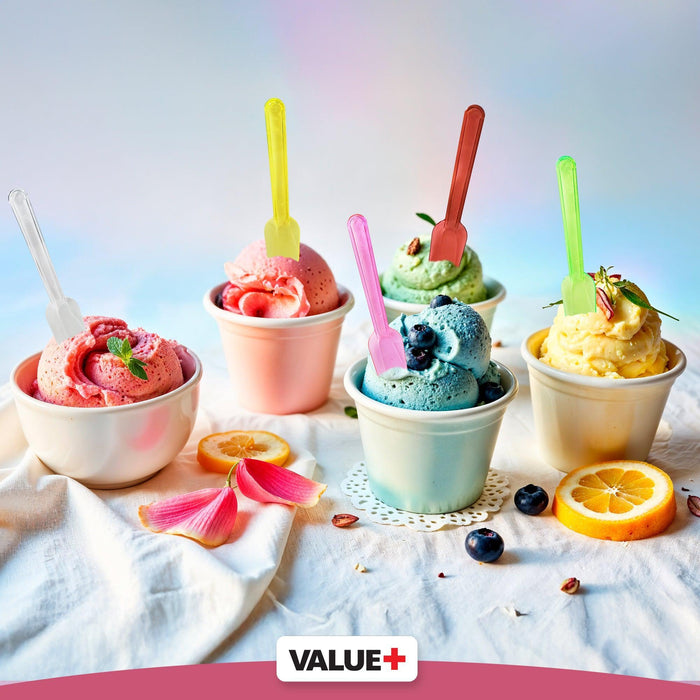 Value+ - Taster Spoon, Assorted Colours - Retail Pack - RP4007