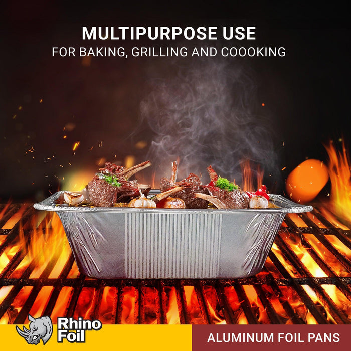Rhino-Foil - Aluminium Tray - Half Size - Extra Deep