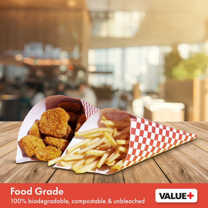 Value+ - Checkered Sheets - Red - 12