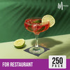 Mayfair - 2 Ply Cocktail Napkins 1/4 Fold - Black - CNAP02B