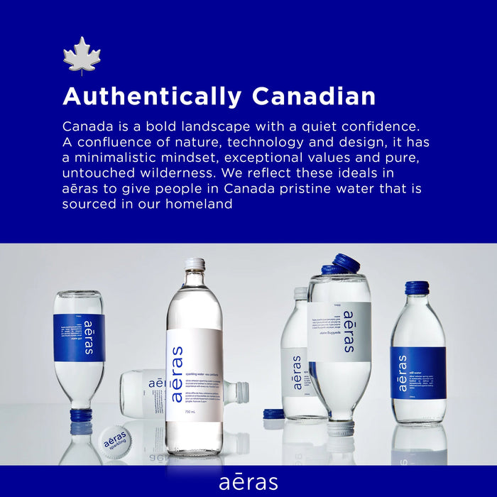 Aeras - Premium Sparkling Water - Glass - 750ml