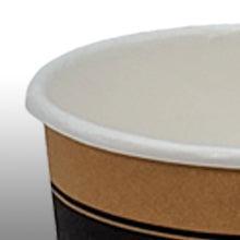 Morning Dew - 12 oz Hot Paper Cups - Ebony Print - H12E