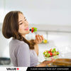 Value+ - Dual Lock - 9in Large Clear Hinged Containers - CV991