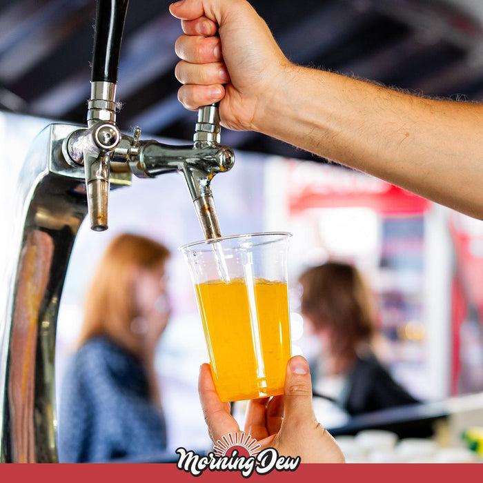 Morning Dew - 9oz Plastic Cups - PP9 - Individually Wrapped