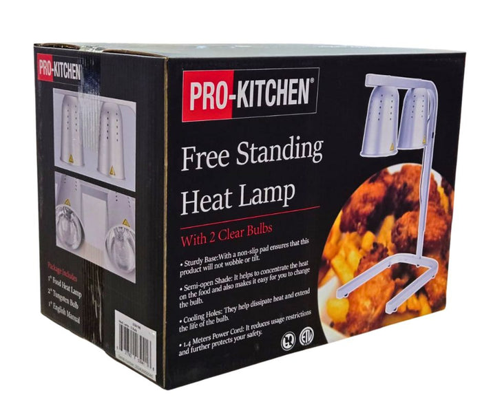 Pro-Kitchen - Heat Lamp - 2 Bulb
