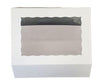EB - 14 x 10 x 4 - 12 Cupcake Box with Window - White - 5284A