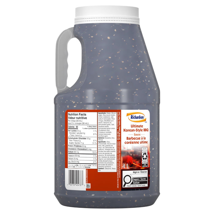 Richardson Ultimate Korean-Style BBQ Sauce 4L