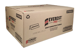 Everest Pro - Paper Hand Towel - Single Fold - Kraft - SF4000K