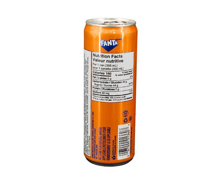 Fanta - Orange - Slim - Cans