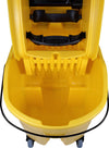 Rubbermaid - Wavebreak - 35qt Down Press Mop Bucket Wringer - Ru7577