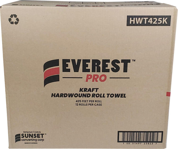 Everest Pro Kraft Hardwound Roll Towel - 425ft/roll