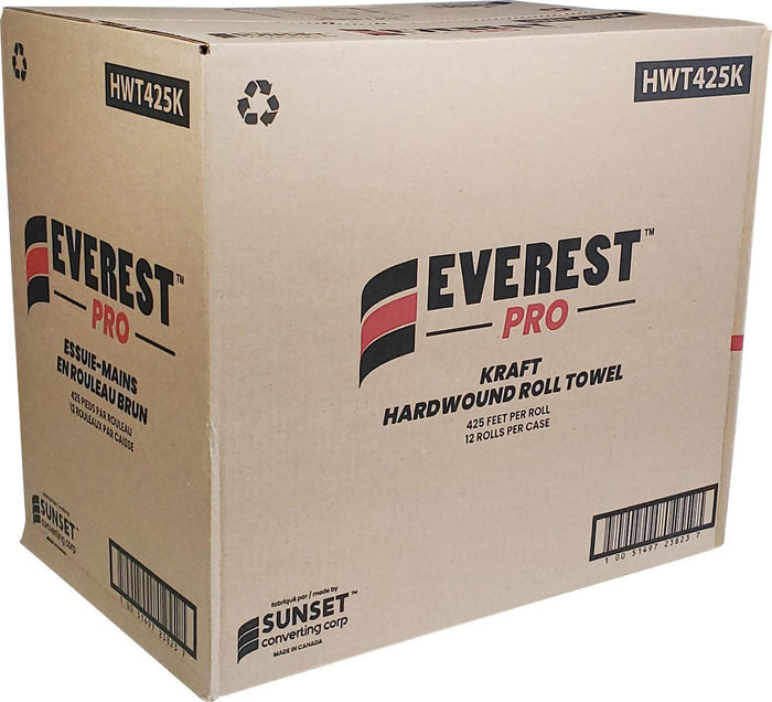Everest Pro Kraft Hardwound Roll Towel - 425ft/roll