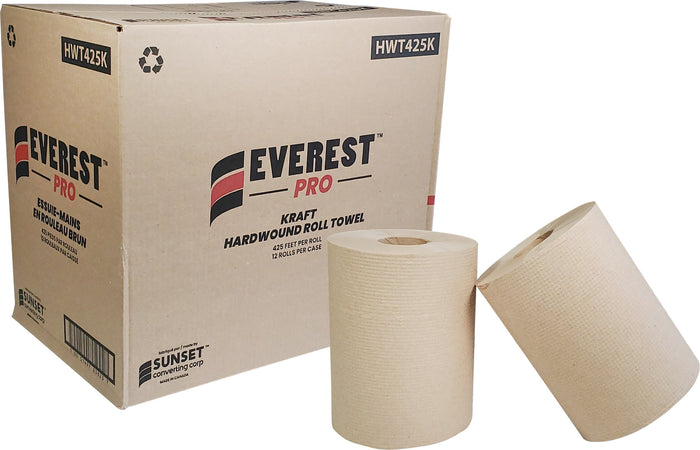 Everest Pro Kraft Hardwound Roll Towel - 425ft/roll