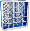 25 Compartment Glass Rack (50x50x14.3Cm)