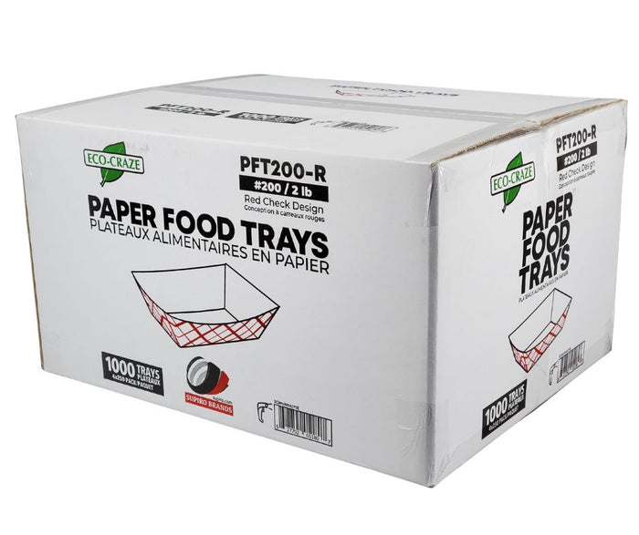 Eco-Craze - Food Trays - 2 lb - #200