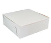 EB - White Cake Boxes - 10x10x3½