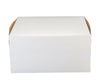 EB - White Cake Boxes - 7x7x3½