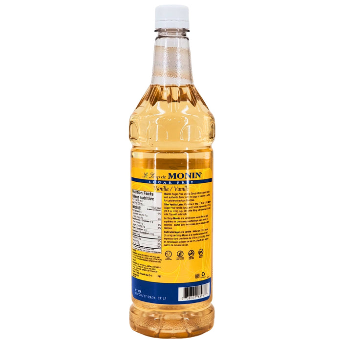 Monin - Vanilla Syrup - Sugar Free