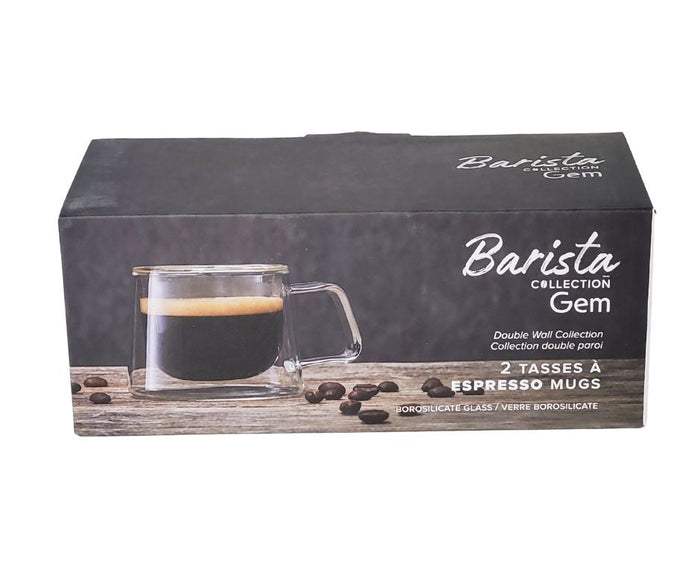 GEM - Espresso Dbl Wall Mug (110ML)