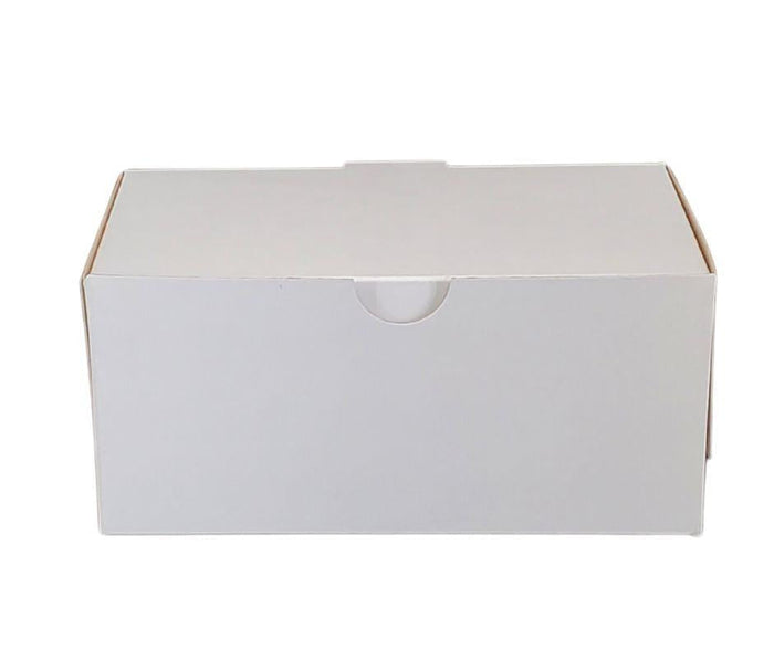 EB - White Cake Boxes - 6½x4x3