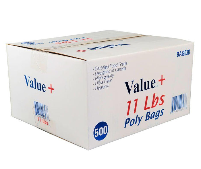 Value+ - Poly Bags - 11 lb