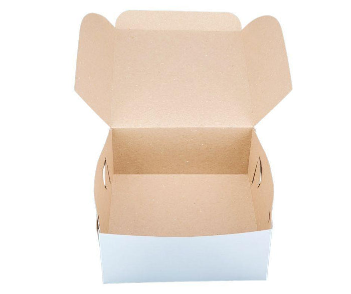EB - White Cake Boxes - 9x6x2½