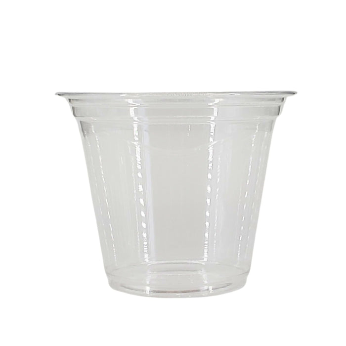 Morning Dew - 9oz Clear Pet Cup SQUAT - 92mm