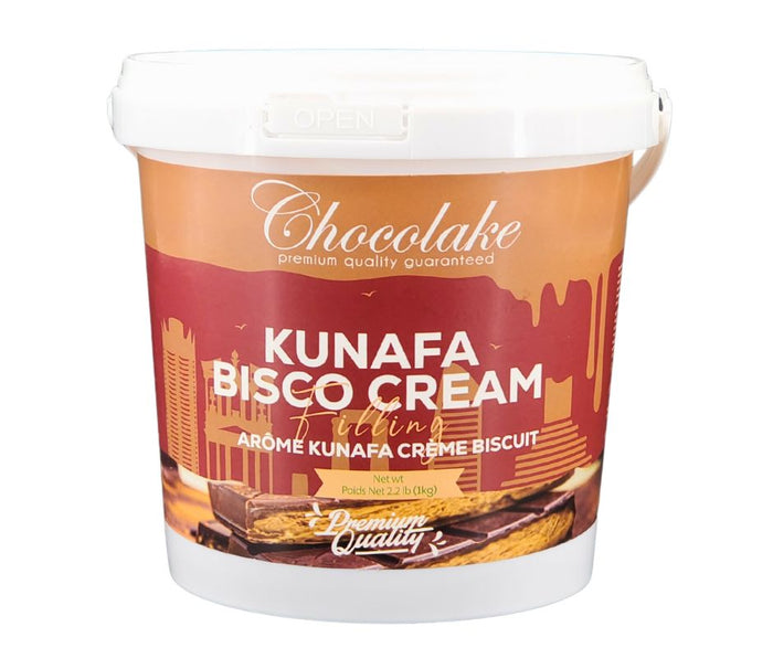 Chocolake - Kunafa Bisco Cream 1Kg Pail