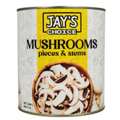 Jay's Choice - Mushroom Pieces and Stems - 5218