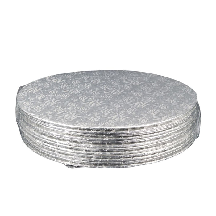 Enjay - Cake Board - Round - Silver - 14x1/4