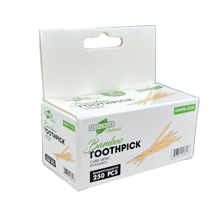 Eco-Craze - Toothpicks - Round - Regular - 2-65M