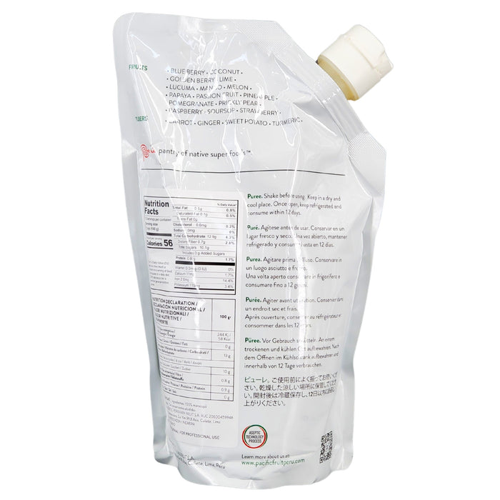 Pacific Fruit Peru - Passion Fruit 100 % Natural Aseptic Fruit Puree