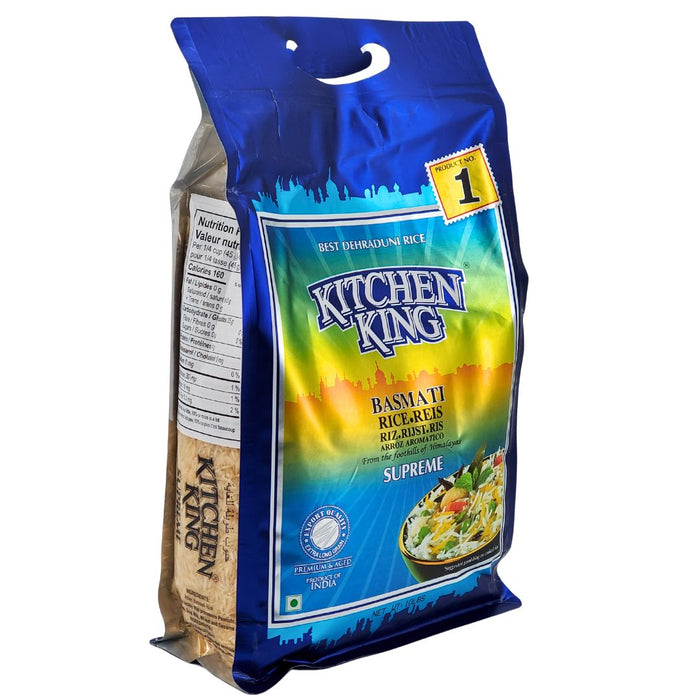 Kitchen King - Supreme Basmati Rice - 10lb