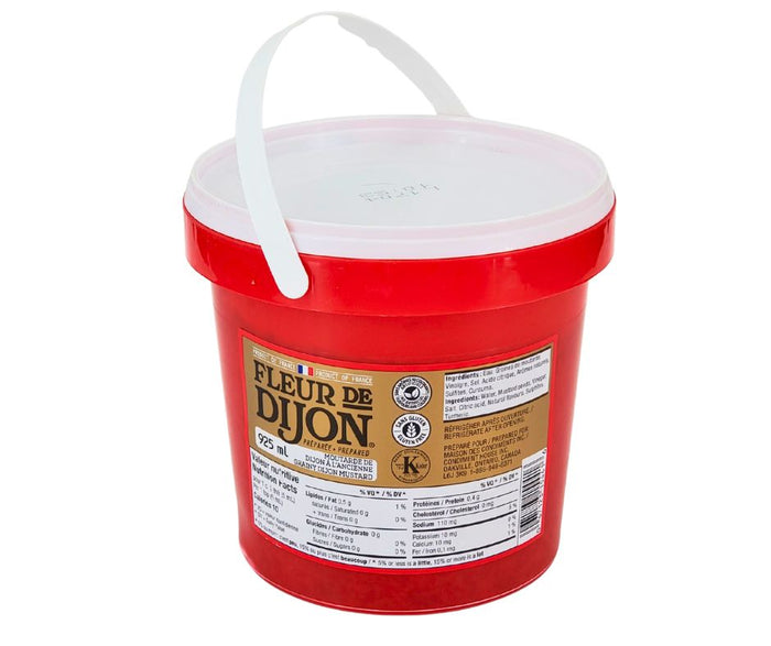 Fleur De Dijon - Prepared Dijon Mustard Grainy - WHYTE03