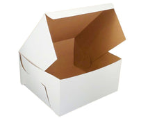 EB - White Cake Boxes - 8x8x5